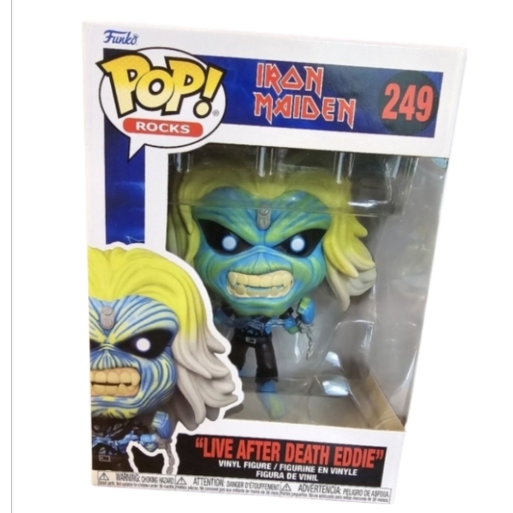 Funko Pop!  5pc Iron Maiden's Eddie Collectible Bundle Set NWOT UNOPENED - Picture 12 of 16